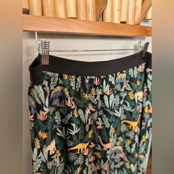 Modcloth Dinosaur Midi Skirt - Picture 3 of 7